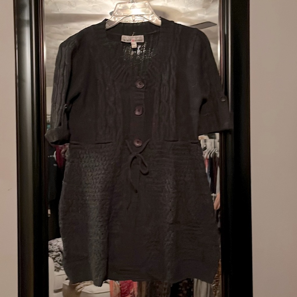 Derek heart maternity sweater top medium NWOT